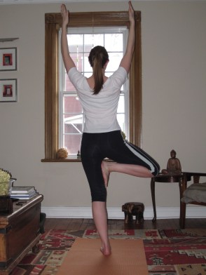 Tree Pose--another work in progress!