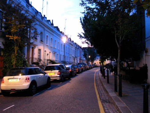 Yeah, I'd take a flat in Chelsea for a while.