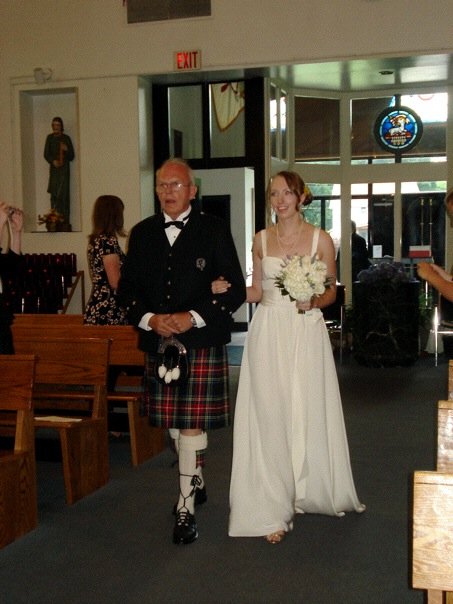 My Dad and I at my wedding!