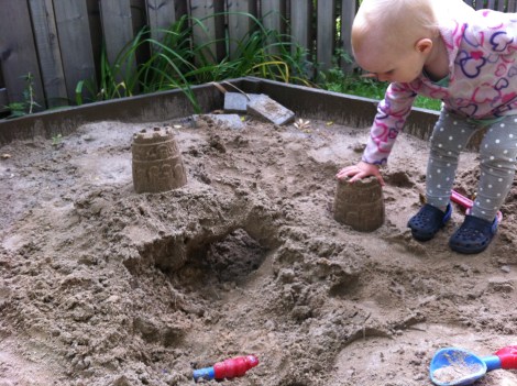 I build elaborate sand structures that get destroyed in a matter of seconds. 