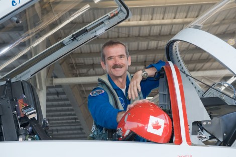 Chris Hadfield. Photo by NASA Johnson on Flickr